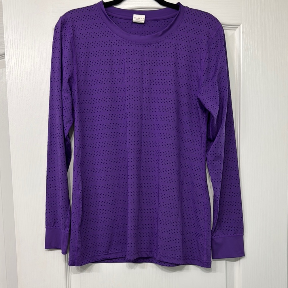 Purple Long Sleeve Women's Top